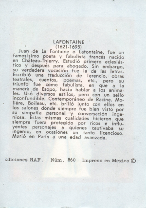 Biografia La Fontaine Juan De Atras